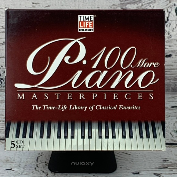 100 More Piano Masterpieces‎ - Time Life Music Classical Music [5 CD Set] - Picture 1 of 8